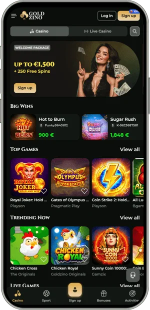 Goldzino App